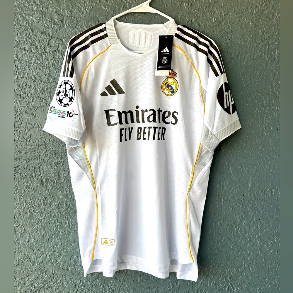Real Madrid Mbappe Jersey Home